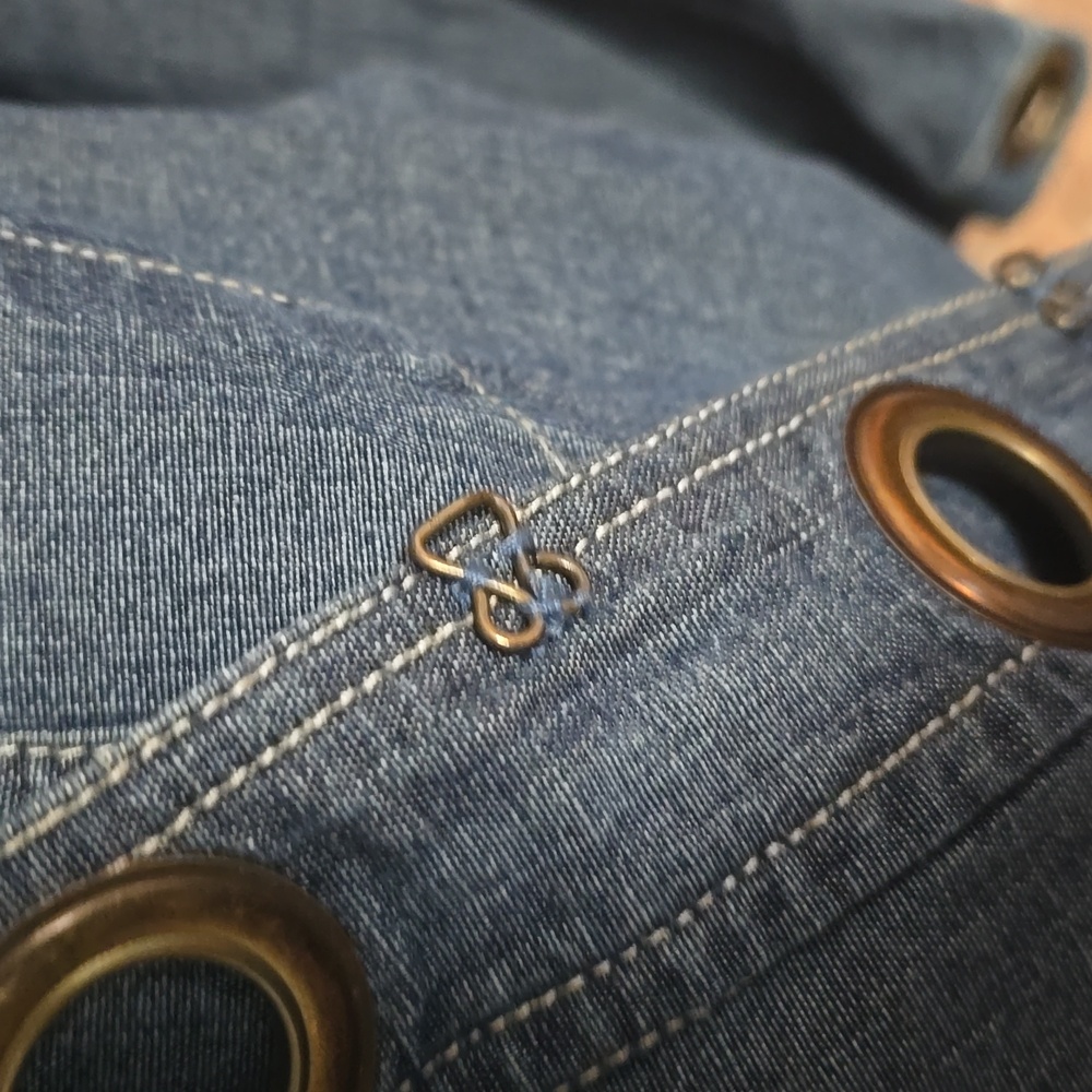 New Direction Denim Jacket, Size L - Picture 6 of 12